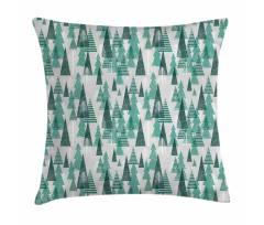 Winter Trees Pillow Cover