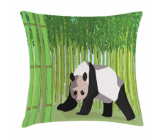 Panda Bamboo Pillow Cover
