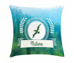 Low Poly Trees Pillow Cover