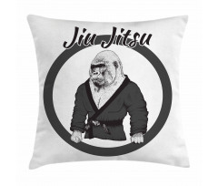 Wrestler Gorilla Pillow Cover