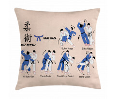 Defense Techniques Pillow Cover