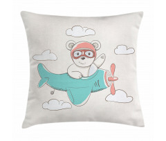 Child Bear in the Sky Pillow Cover