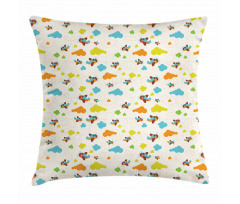 Pastel Colored Toddler Pillow Cover