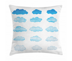 Blended Watercolor Style Pillow Cover