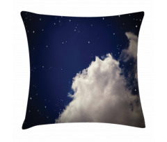 Nocturnal Theme Night Sky Pillow Cover
