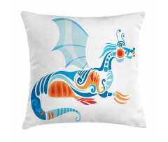 Mythologic Dragon Pillow Cover