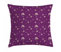 Abstract Curls Pillow Cover