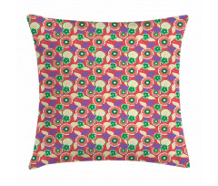 Colorful Lemons Pillow Cover