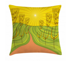 Farmland Agriculture Pillow Cover