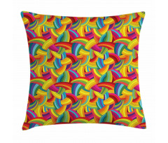 Colorful Rainbow Pillow Cover