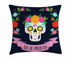 Colorful Wreath Pillow Cover