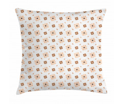 Botanic Flowers Pillow Cover