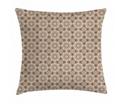 Squares Rhombuses Stars Pillow Cover