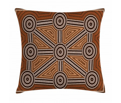 Aboriginal Patterns Pillow Cover