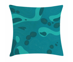 Doodle School of Fish Pillow Cover