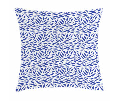 Nautical Life Illustration Pillow Cover