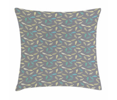 Abstract Fish Pillow Cover