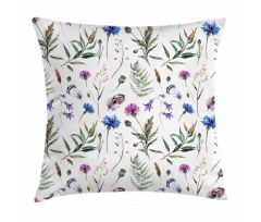 Wildflowers in Spring Pillow Cover