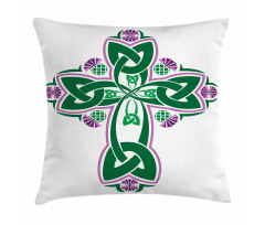 Celtic Everlasting Knot Pillow Cover