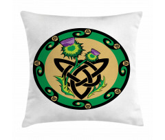 Knot Thorns Stem Pillow Cover