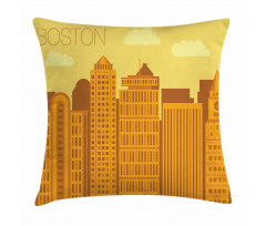 Big City Appearance Pillow Cover