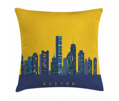 Egg Yolk Colored Sky Pillow Cover