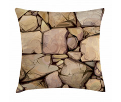 Cottage Stone Wall Pillow Cover