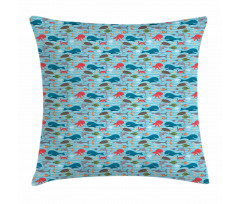 Nursery Doodle Theme Pillow Cover