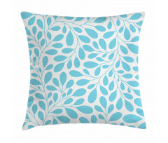 Lush Foliage Pattern Pillow Cover