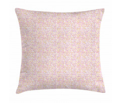 Grunge Triangle Retro Pillow Cover