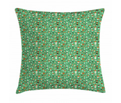 Amanita and Russule Pillow Cover