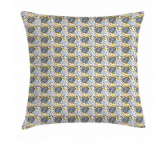 Hand Drawn Ocean Fauna Pillow Cover