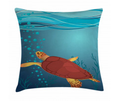 Underwater Composition Pillow Cover