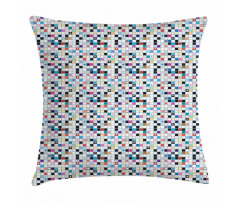 Colorful Shapes Pattern Pillow Cover