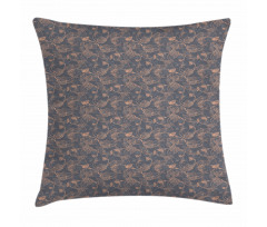 Abstract Grapevine Leaves Pillow Cover