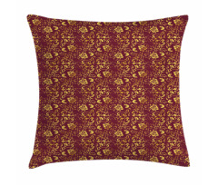 Antique Oriental Pattern Pillow Cover