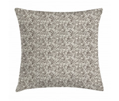 Bulky Leaves Pillow Cover