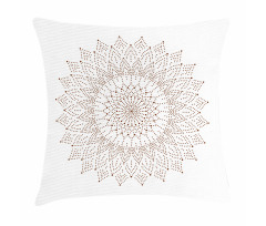 Pointillist Lace Art Pillow Cover