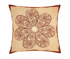 Circles Zentangle Pillow Cover