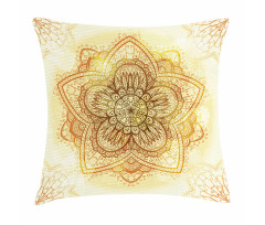 Overlapped Leaves Pillow Cover