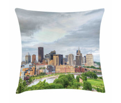 Downtown Saint Paul Pillow Cover