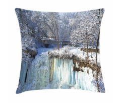 Frozen Minnehaha Fall Pillow Cover