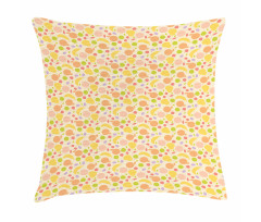 Colorful Healthy Food Pillow Cover