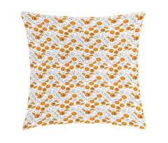 Silhouette Juicy Slices Pillow Cover