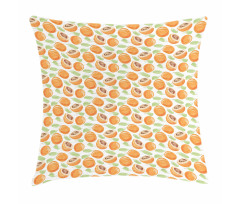 Watercolor Sketch Fruit Pillow Cover