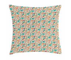 Seasonal Nuts and Berries Pillow Cover