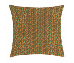 Ornamental Fall Season Pillow Cover