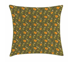 Squirrel Acorn Nature Pillow Cover