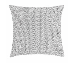 Vintage Hand-Drawn Seeds Pillow Cover
