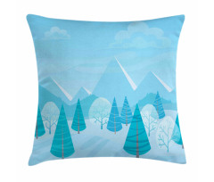 Christmas Pines Alps Pillow Cover